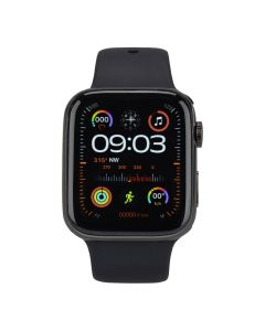 Умные часы XO M50 с беспроводной зарядкой для спорта, черного цвета.