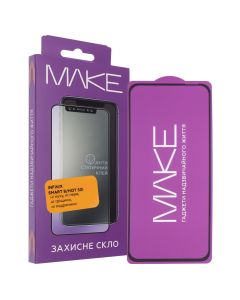 Захисне скло для Infinix Smart 9/Hot 50I MakeFuture Чорне (Black)