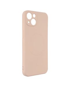 Чохол накладка для iPhone 13 WAVE Colorful Case Magnetic Ring Рожева (Pink Sand)