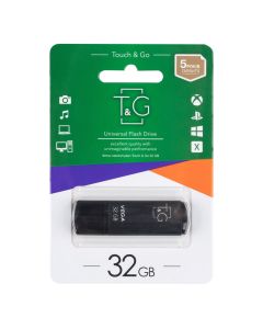 USB Флеш T&G Vega 121 (USB 3.0) 32Гб Чорна (Black)