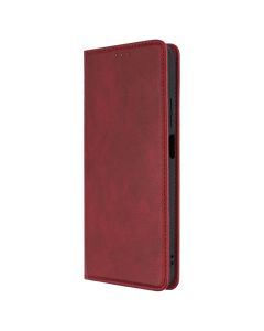 Чохол кейс для Realme C61 4g/C63 4g Leather Fold Червоний (Dark Red)