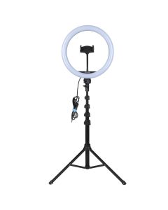 Кільцева світлодіодна лампа LED Proove Halo (12inch) Чорна (Black)