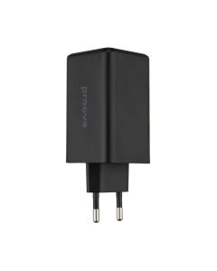 Зарядное устройство Proove Pocket GaN 100W (1 USB + 2 USB-C) Черный
