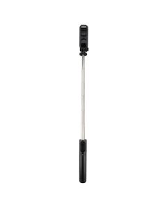 Селфі-монопод Q01 Tripod Bluetooth Чорний (Black)