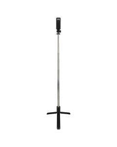 Селфі-монопод Q01 Tripod Bluetooth Чорний (Black)