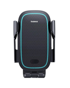 Автотримач Baseus Milky Way Pro 15W з бездротовою зарядкою Чорний (Black)