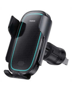 Автотримач Baseus Milky Way Pro 15W з бездротовою зарядкою Чорний (Black)