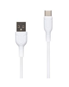 USB кабель XO NB212 2.1A Type-C 1м Білий (White)