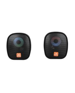 Колонки мультимедійні Kisonli X11 RBG Чорні (Black)