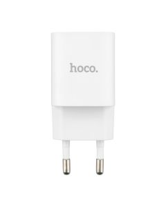 Зарядное устройство Hoco C146A (1 USB-C) PD/QC 20W Белый (White)