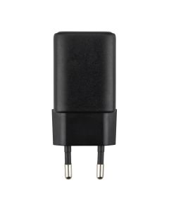 Зарядний пристрій Hoco N41 (1 USB-C+ 1 USB) 20W/3A, PD/QC Чорний (Black)