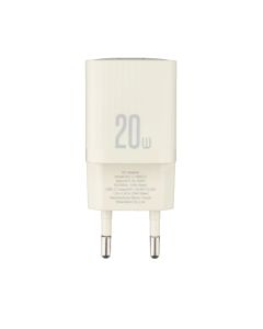 Зарядний пристрій XO L146 (1 USB-C) PD/QC 20W Білий (Cream)