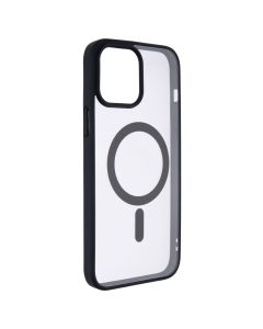 Чехол накладка для iPhone 13 Pro Max DM Frosted Acrylic MagSafe Черный (Black)