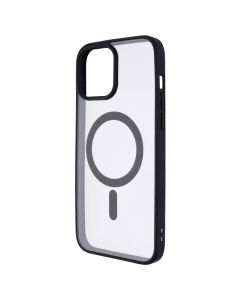 Чехол накладка для iPhone 13 Pro Max DM Frosted Acrylic MagSafe Черный (Black)