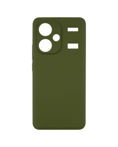 Чохол накладка для Xiaomi Redmi Note 13 Pro Plus Soft Case Зелена (Dark Green)