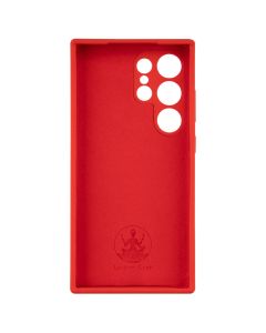 Чехол-накладка для Samsung S24 Ultra Черный Червоний (Red)