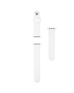 Ремінець для годинника Apple Watch Sport Band 42/44/45/49 мм(S/M & M/L) 3pcs Білий (White)