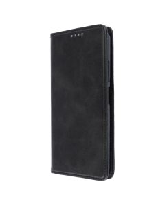 Чехол-кейс для TECNO Spark 30C DM Book Case Leather Чёрный (Black)