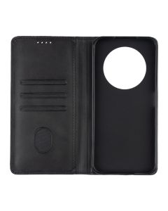 Чехол-кейс для TECNO Spark 30C DM Book Case Leather Чёрный (Black)
