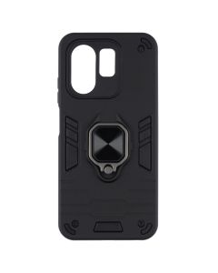 Чохол накладка для Infinix Hot 50i/Smart 9 Transformer Ring Чорна (Black)