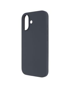 Чехол накладка для iPhone 16 Silicone MakeFuture Синий (Полуночный)