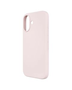 Чохол накладка для iPhone 16 Silicone MakeFuture Рожева (Chalk Pink)