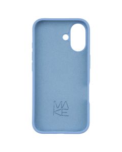 Чохол накладка для iPhone 16 Silicone MakeFuture Синя (Ultramarine)