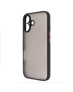 Чехол-накладка для iPhone 16 Frame MakeFuture Черный (Black)