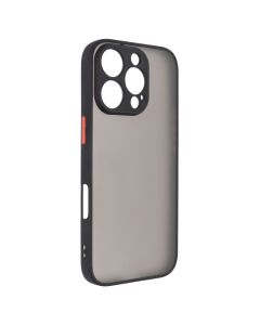 Чохол накладка для iPhone 16 Pro Frame MakeFuture Чорна (Black)