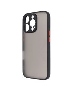 Чохол накладка для iPhone 16 Pro Frame MakeFuture Чорна (Black)