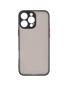 Чохол накладка для iPhone 16 Pro Max Frame MakeFuture Чорна (Black)