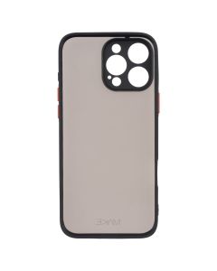 Чохол накладка для iPhone 16 Pro Max Frame MakeFuture Чорна (Black)