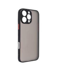 Чохол накладка для iPhone 16 Pro Max Frame MakeFuture Чорна (Black)