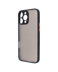 Чохол накладка для iPhone 16 Pro Max Frame MakeFuture Чорна (Black)