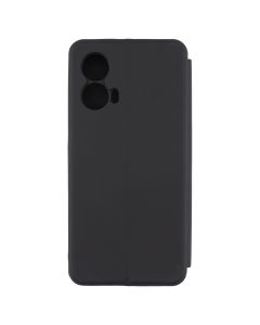 Чехол-кейс для Motorola G85 MakeFuture Flip Черный (Black)