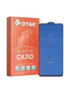 Защитное стекло для Samsung A05/A05s Full 3D Черное (Black)