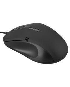 Мышь игровая PROFImarket M304U Soft Touch Edition Черная (Black)