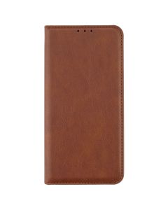 Чохол кейс для Xiaomi Redmi Note 13 Pro DM Book Case Leather Коричневий (Dark Brown)