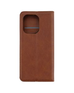 Чохол кейс для Xiaomi Redmi Note 13 Pro DM Book Case Leather Коричневий (Dark Brown)