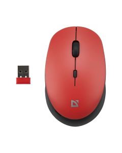 Миша бездротова Defender Auris MB-027 Червона (Red)