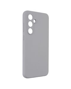 Чохол накладка для Samsung S24 FE Silicone MakeFuture Сіра (Silver)