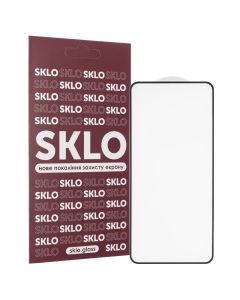 Защитное стекло для Xiaomi Poco F5/F5 Pro SKLO Черное (Black)
