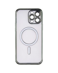 Чохол накладка для iPhone 13 Pro Max WAVE Metal Matte Case with Magnetic Ring MagSafe Зелена (Green)