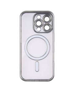 Чохол накладка для iPhone 16 Pro WAVE Metal Matte Case with Magnetic Ring Сіра (White Titanium)