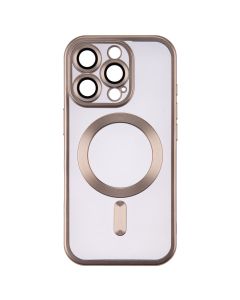 Чохол накладка для iPhone 16 Pro WAVE Metal Matte Case with Magnetic Ring Сіра (Desert Titanium)