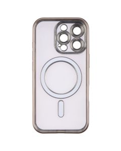 Чохол накладка для iPhone 16 Pro WAVE Metal Matte Case with Magnetic Ring Сіра (Desert Titanium)