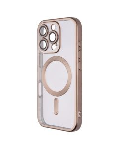 Чохол накладка для iPhone 16 Pro WAVE Metal Matte Case with Magnetic Ring Сіра (Desert Titanium)