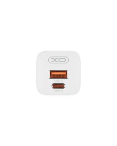 Зарядний пристрій XO L149 30W (1 USB + 1 USB-C) Білий (White)