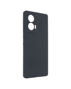Чохол накладка для Motorola Edge 50 Fusion Silicone MakeFuture Чорна (Black)