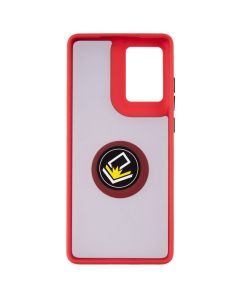 Чохол накладка для Motorola G85 Mate Ring Червона (Red)